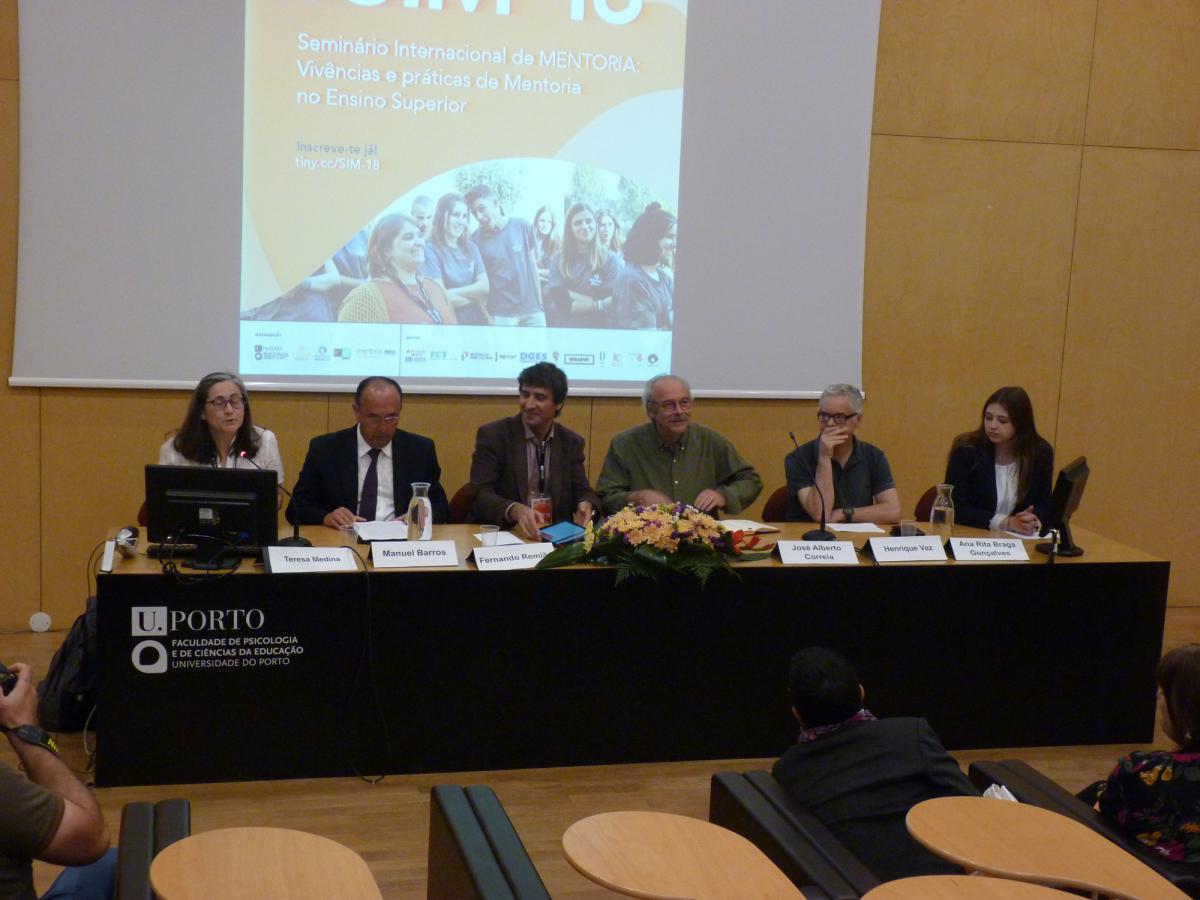 SIM'18 - Seminário Internacional de Mentoria, realizado na FPCEUP, em junho'18.