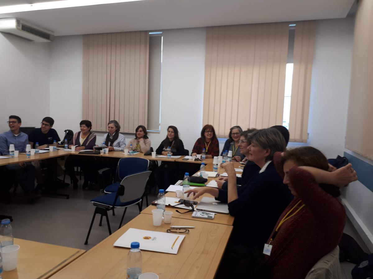 Reunião da Rede, realizada na FMUL, em dezembro'18.