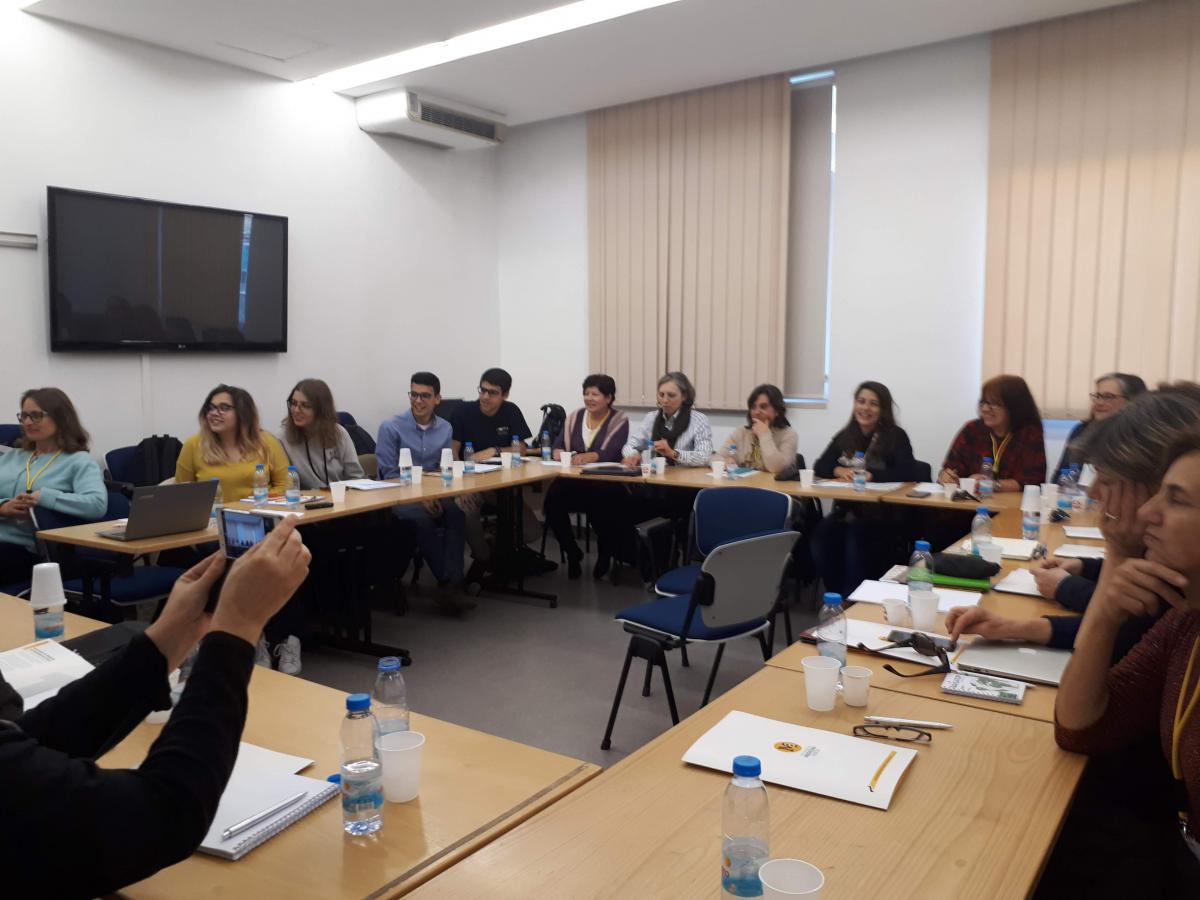 Reunião da Rede, realizada na FMUL, em dezembro'18.