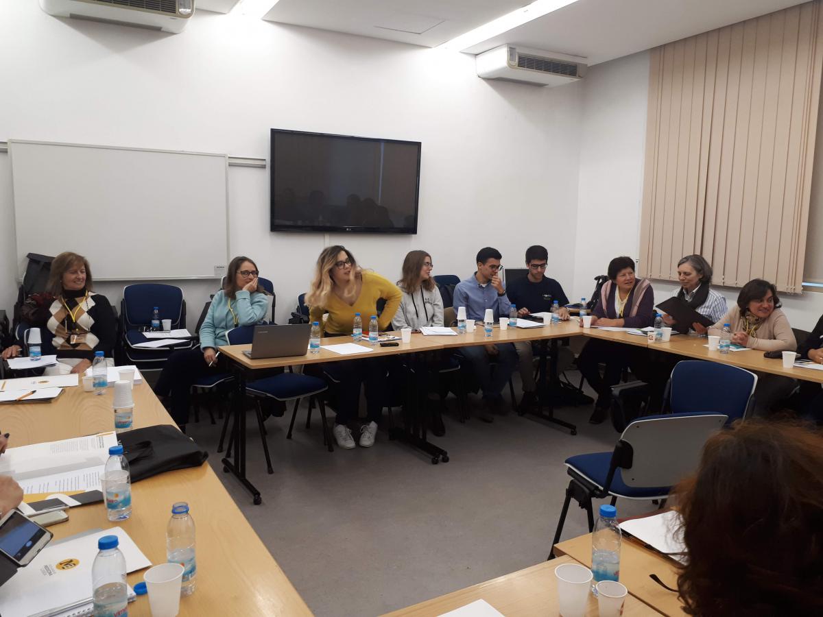 Reunião da Rede, realizada na FMUL, em dezembro'18.