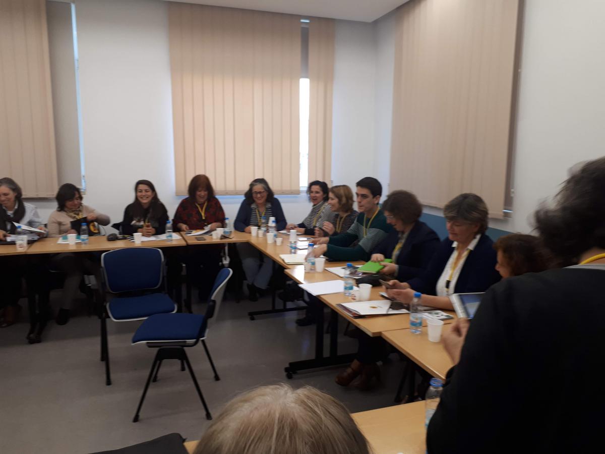 Reunião da Rede, realizada na FMUL, em dezembro'18.