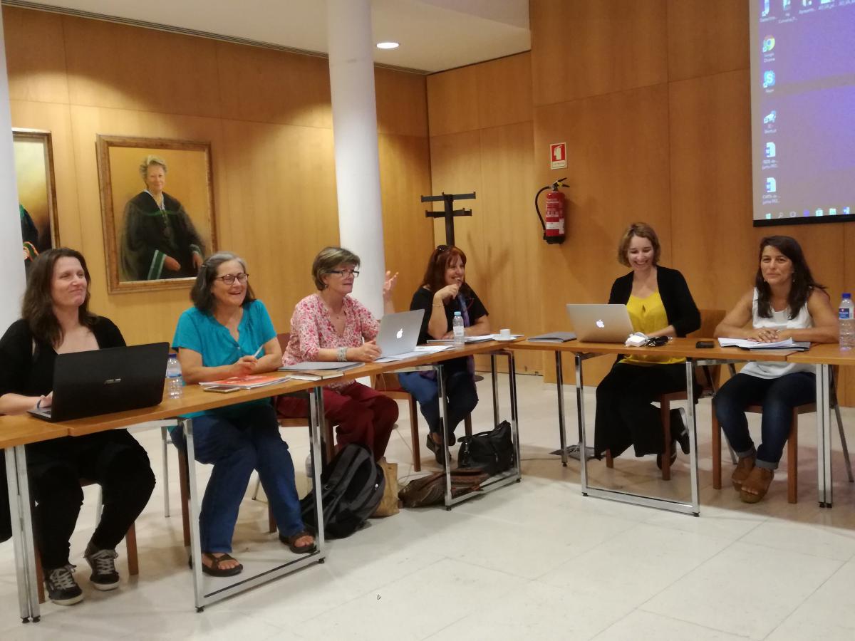 Primeira reunião para a formalização da Rede, realizada na UA, em setembro'18.